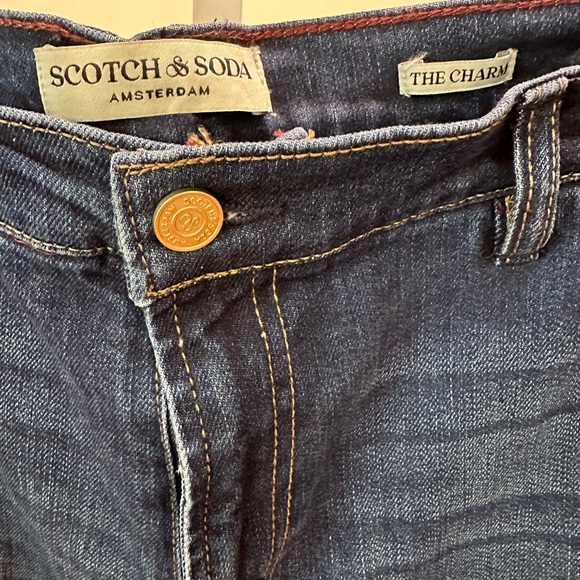 Scotch & Soda The Charm Classic Flare Jeans 14/32 NWT High-Rise Vintage Revival - Picture 4 of 7